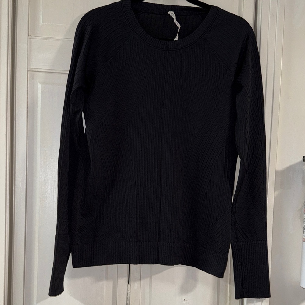 Lululemon Rest Less Pullover Black Size 10 Restless
